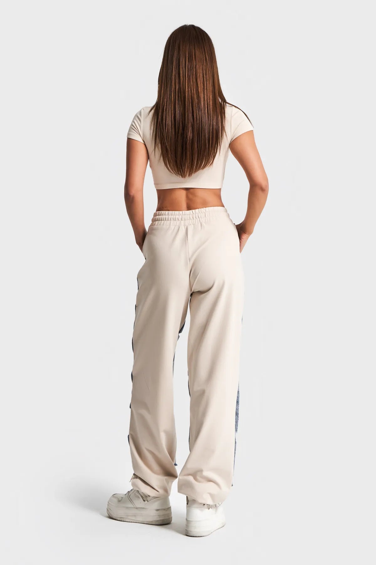 Ripped Denim Sweats
