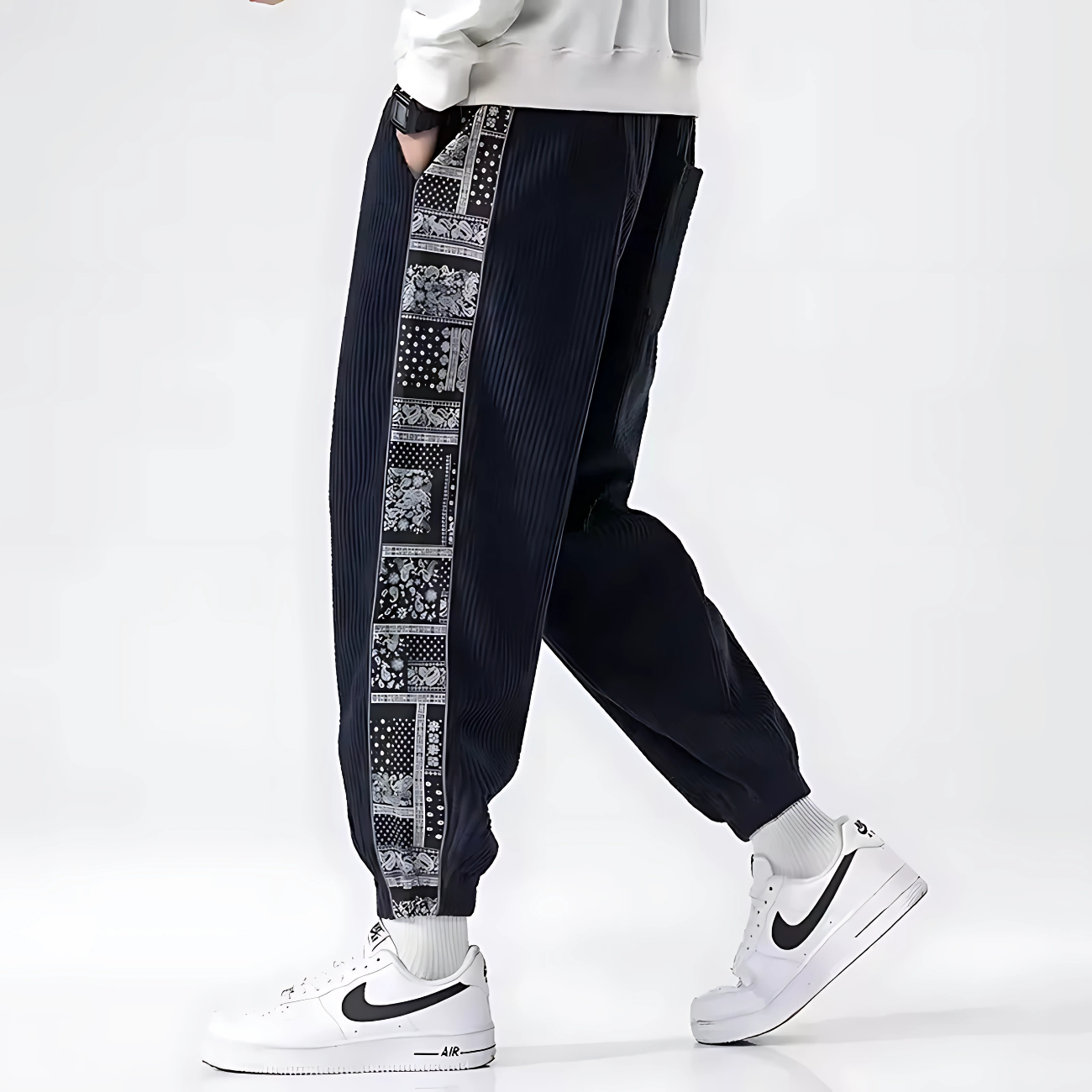 Corduroy Bandana Pants