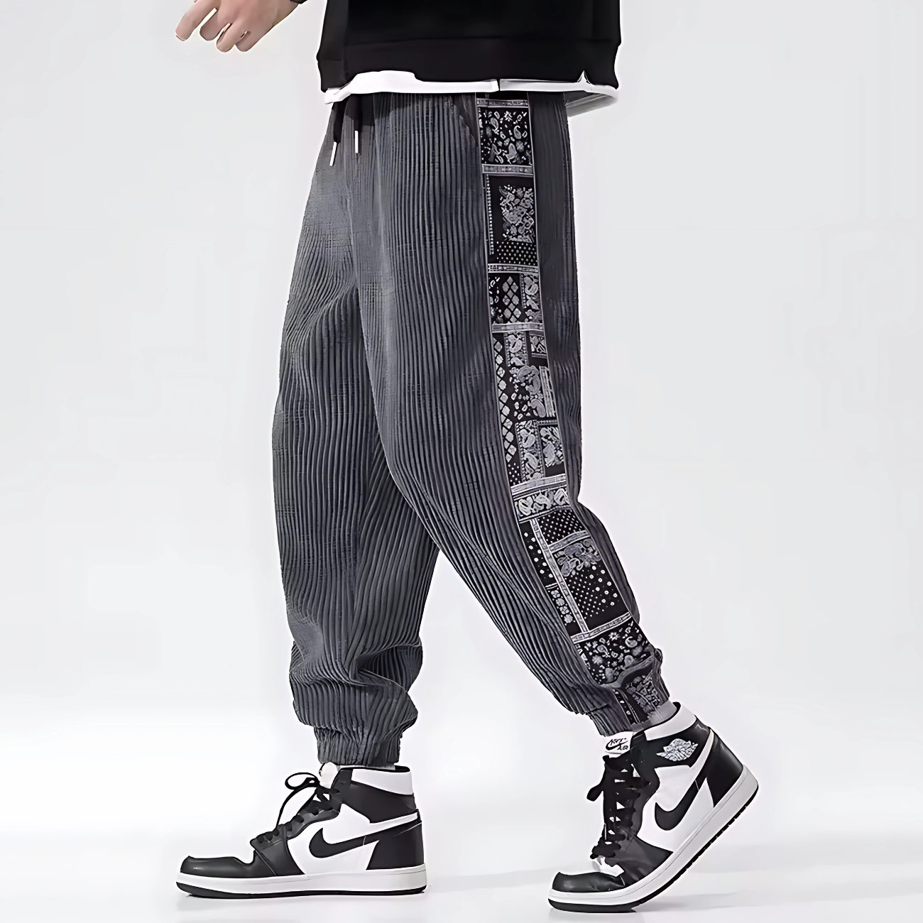 Corduroy Bandana Pants