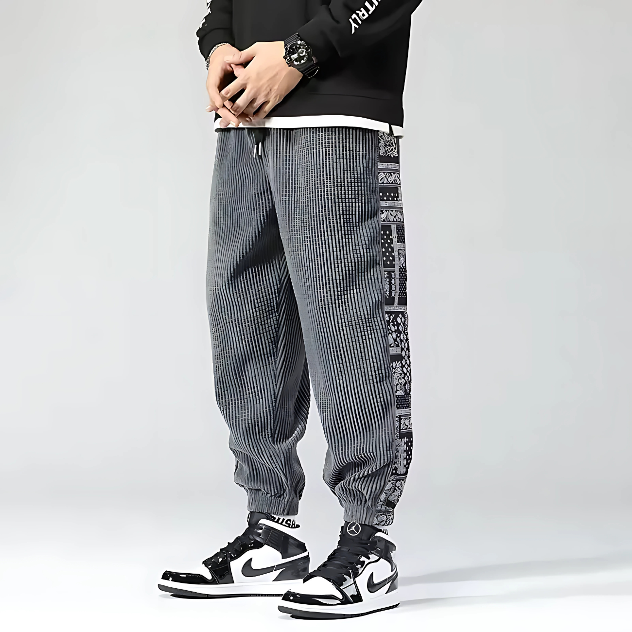 Corduroy Bandana Pants