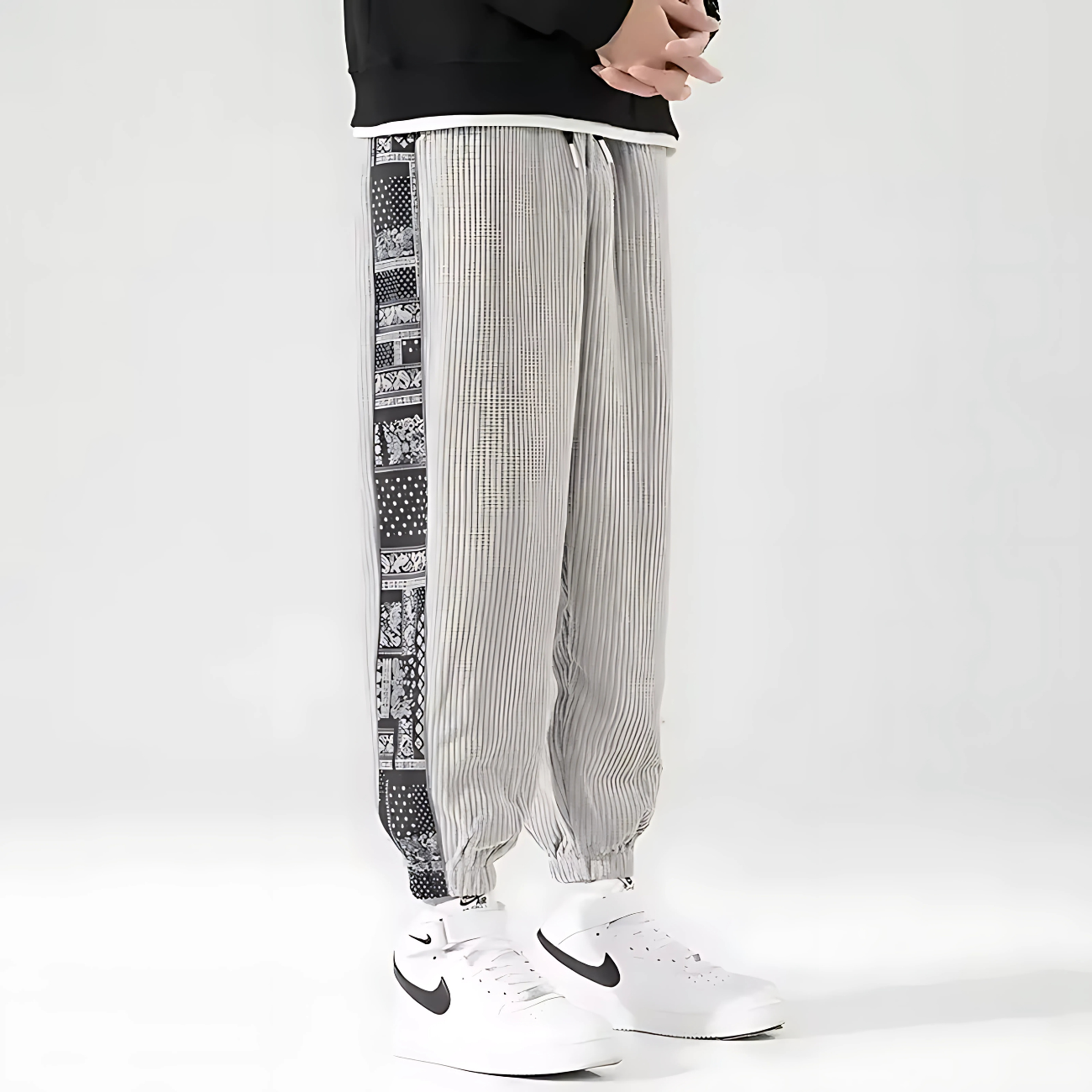 Corduroy Bandana Pants