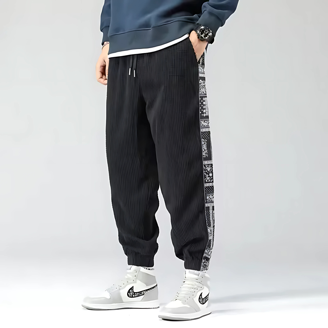Corduroy Bandana Pants