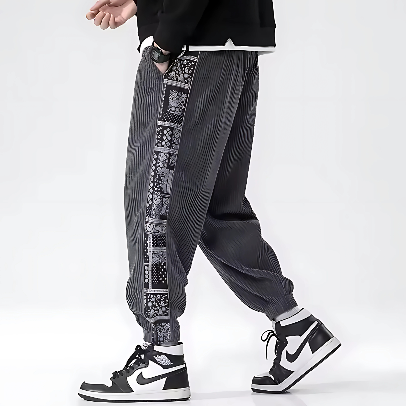 Corduroy Bandana Pants