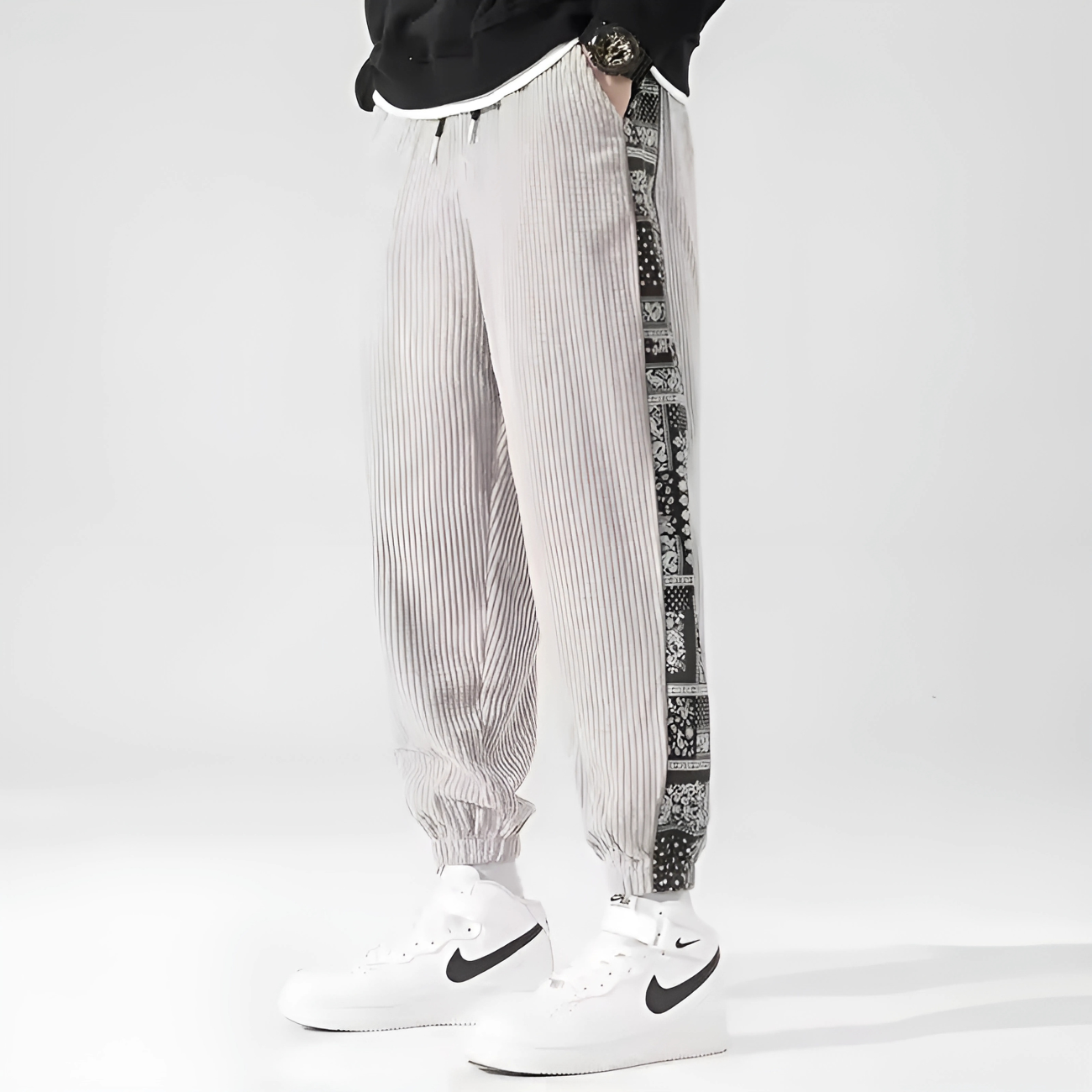 Corduroy Bandana Pants