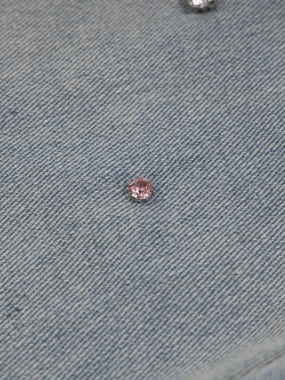 Rhinestone Application Jorts
