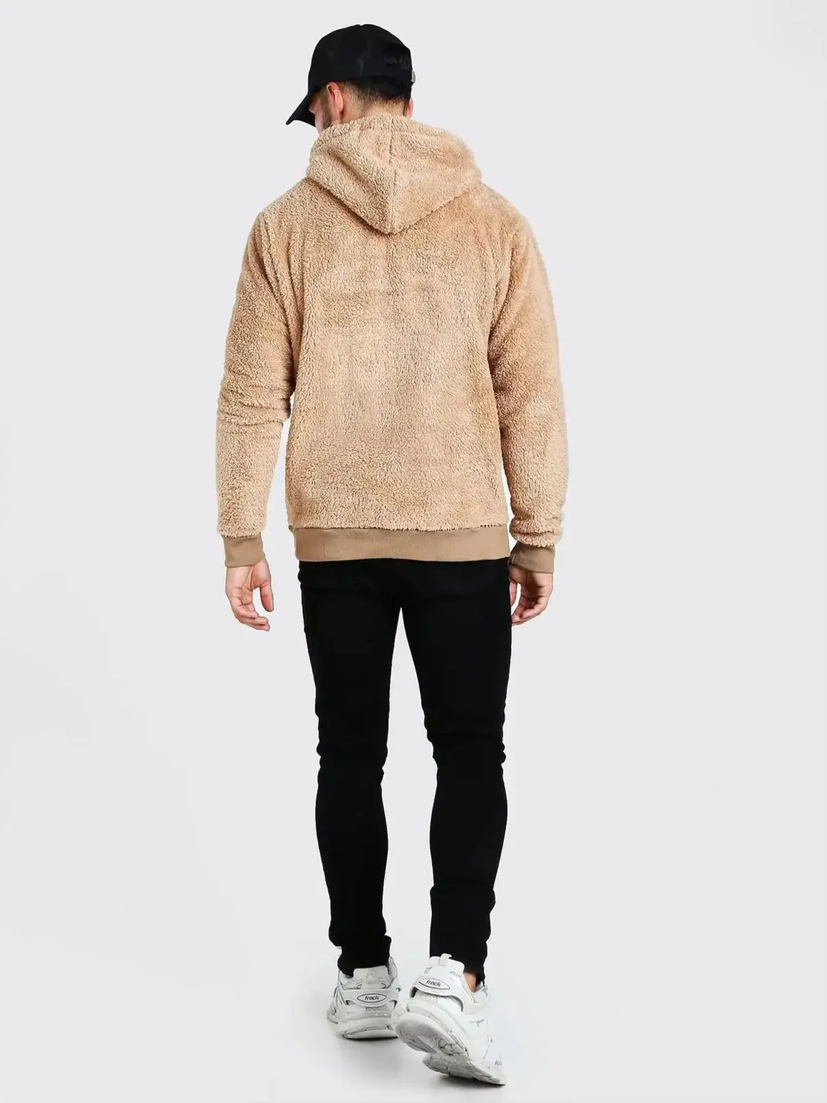 Double-Sided Fluffy Hoodie