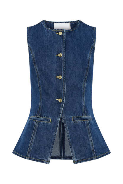 Willow Denim Top