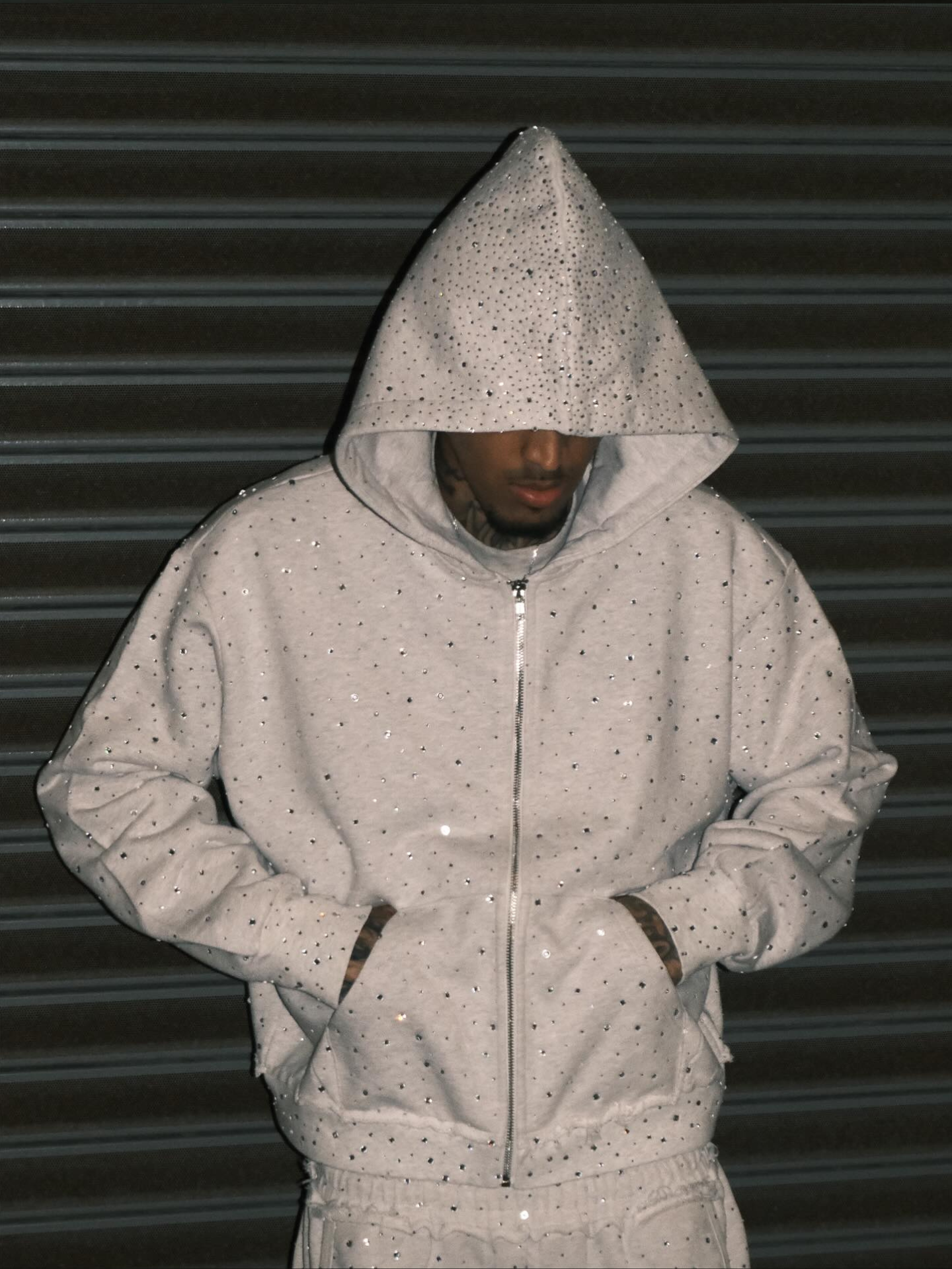 Diamond Zip-Up