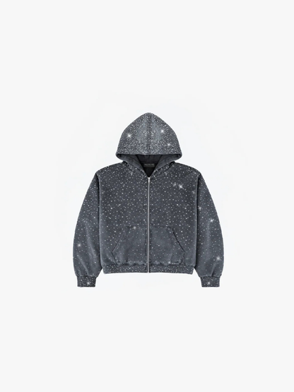 Diamond Zip-Up