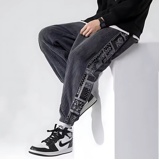 Corduroy Bandana Pants