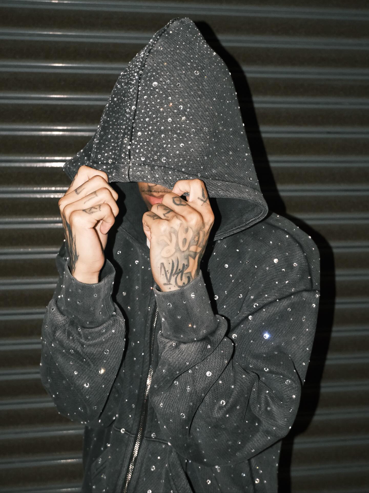 Diamond Zip-Up
