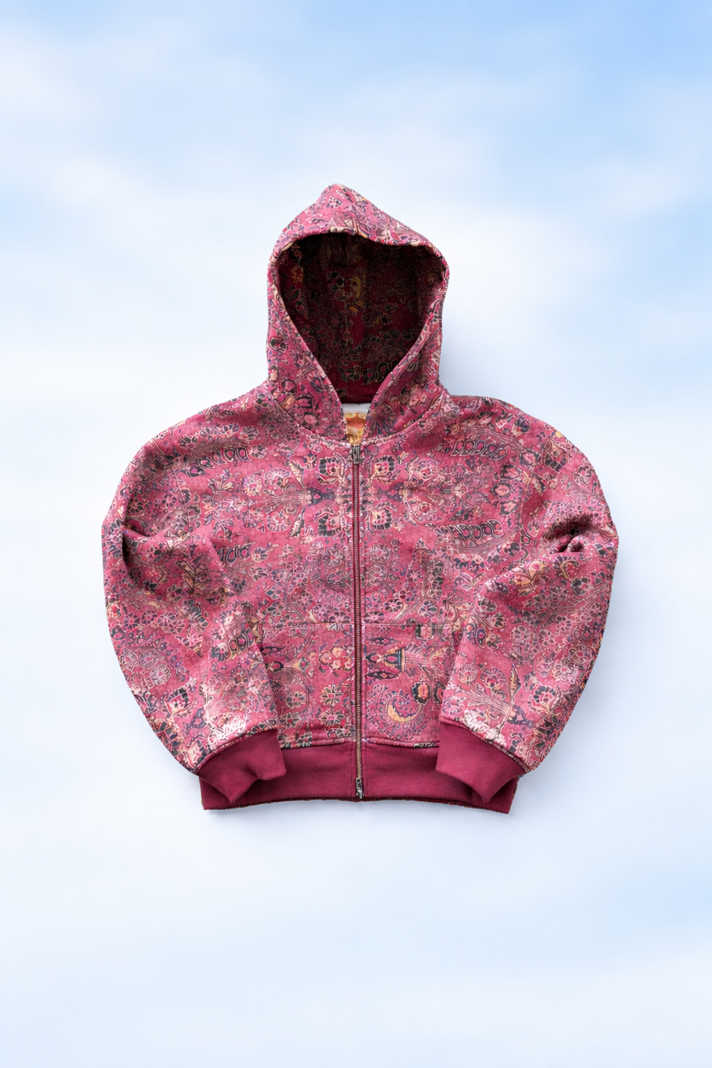 Rug Zip-Up Hoodie