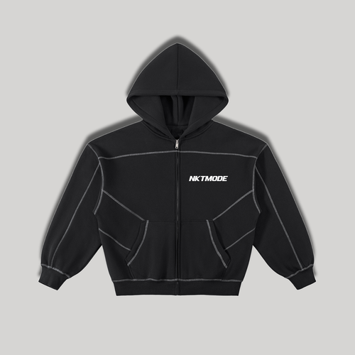 Stitched Zip-Up