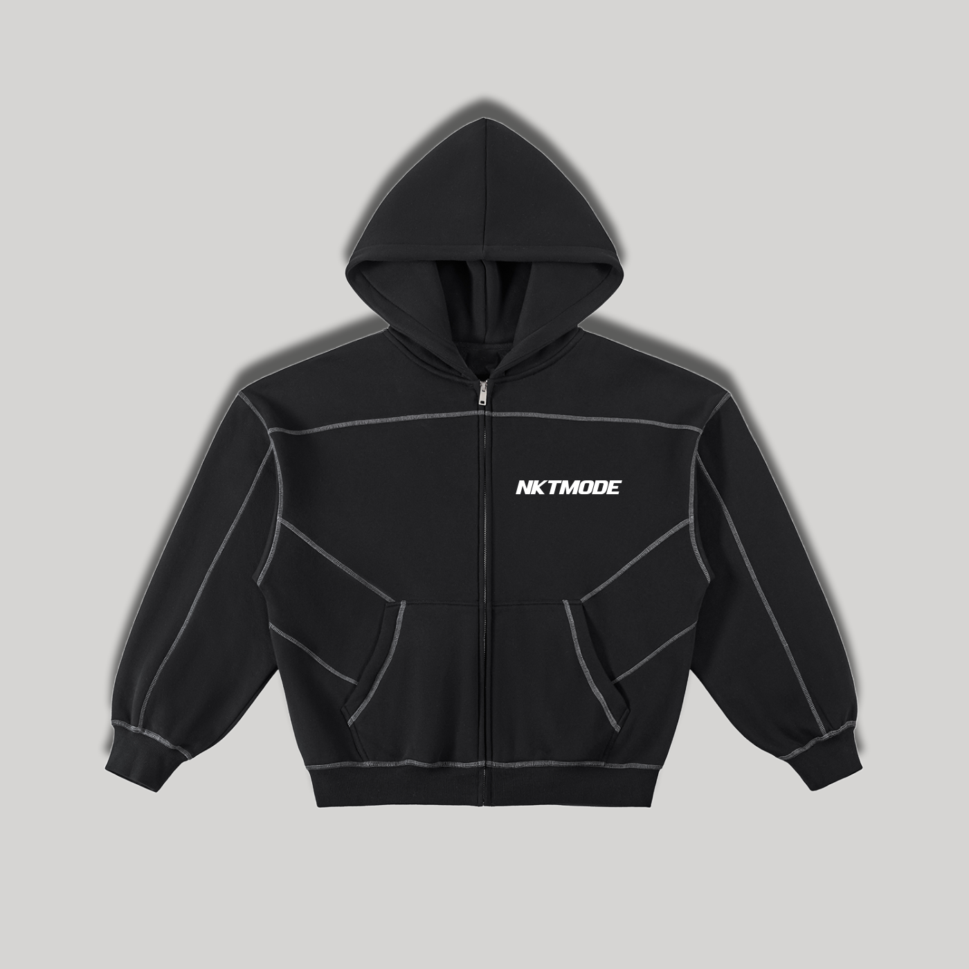 Stitched Zip-Up