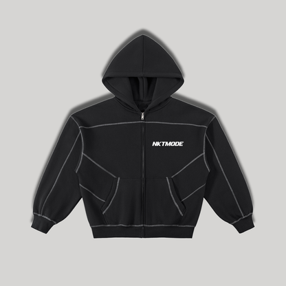 Stitched Zip-Up