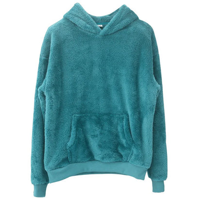 Double-Sided Fluffy Hoodie